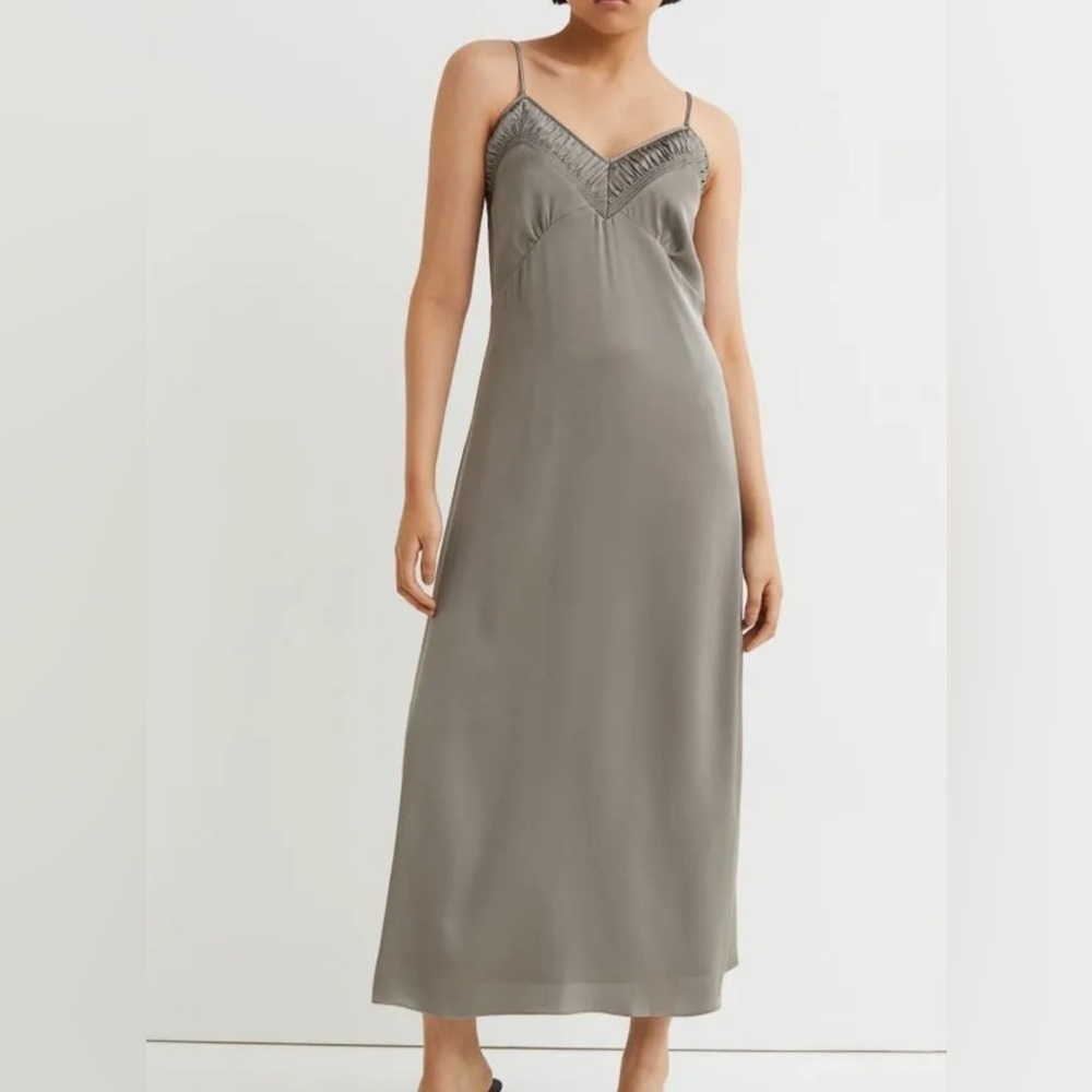 H&M
Satin Slip Dress size M